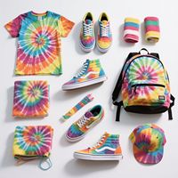 Ensemble de 34 couleurs de poudre de teinture tie-dye faite à la main, teinture réactive à l'eau froide, colorants textiles, artisanat pour enfants/vêtements, changement de couleur