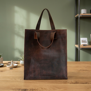 Handmade Genuine Leather Waterproof Portable Laptop Backpack with USB Customized Fashionable Unisex Eco-Friendly OEM ODM - Product Image 5