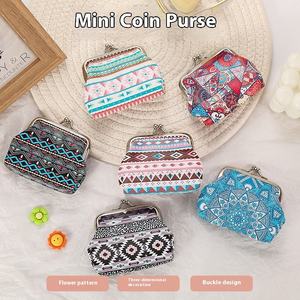 Moyamiya etnico bohémien Mini portamonete fibbia in ferro borsa gioielli mercato Online sacchetti regalo all'ingrosso ispirati alla cultura cinese - Product Image 2