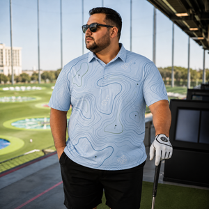 Polos de Golf Personalizados Reciclados para Vacaciones, Eventos Sociales, Ropa de Golf Casual de Lujo para Él y Ella, Polos Dorados - Product Image 2