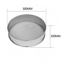 Machine de tamisage vibratoire circulaire en acier inoxydable de 30 cm de diamètre pour la filtration des particules de poudre, machine de filtration des aliments et de la farine