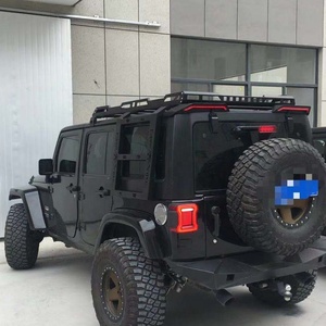 Lantsun <span class=keywords><strong>j386</strong></span> CÁNH LƯỚT gió cho xe Jeep cho Wrangler JK với <span class=keywords><strong>LED</strong></span> xe Spoiler tailplane - Product Image 6