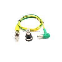 Fil de terre médical jaune-vert haute flexibilité multibrins en cuivre souple 4 mm², 6 mm² pour borne de mise à la terre, certification UL