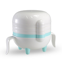 Portatile 7 in 1 Robot da Cucina Manuale Alimenti Per L'infanzia Ciotola Rettifica Set Del Bambino Cibo E Caffè