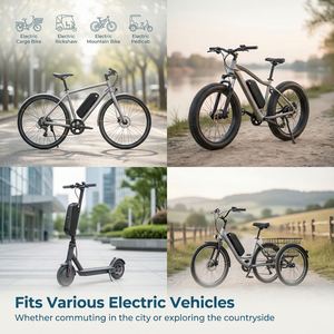 Paquete de Batería de Iones de Litio de 52V 17.5Ah para Bicicleta Eléctrica de 2000W, Scooter, Batería de Repuesto de 52 Voltios con Carcasa - Product Image 5