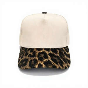 Gorra de Béisbol Ajustable de 5 Paneles, Perfil Medio, Dos Tonos, Algodón y Poliéster, para Adultos, Eventos, Uso Casual al Aire Libre, Hecha en Vietnam - Product Image 4