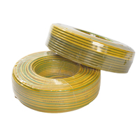 Fil électrique en cuivre sans oxygène massif de 1,5 mm à 25 mm, isolation PVC 450/750V, câble flexible pour câblage domestique, rouleau