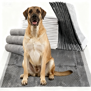<b>Bamboo</b> Charcoal 60*90cm,Pet Urine Pad,Strong Deodorant & Quick-Dry, Waterproof PE Backing for Indoor/Outdoor,odor Eliminating - Product Image 1