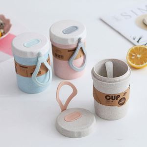 Taza de Viaje de Paja de Trigo Biodegradable, Reutilizable y Ecológica, de 420 ml, con Logotipo Personalizado en Color de Lujo, para Regalos Empresariales - Product Image 4