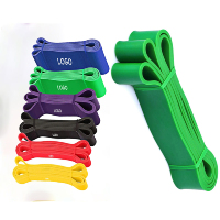 Bandas Elásticas de Látex Natural para Entrenamiento en Casa, Ejercicio, Yoga, Fisioterapia y Rehabilitación
