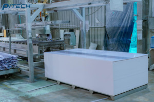 Pitech Vietnam แผ่นพลาสติก PETG สีขาวทนทานบอร์ดโฟมพีวีซีอัดร่วมสำหรับการพิมพ์ตัดปรับแต่งได้ - Product Image 5