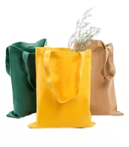 Sac fourre-tout en toile de coton mini personnalisé avec logo, réutilisable, promotionnel, pour femme, avec bandoulière, pour usage quotidien, vente en gros - Product Image 1