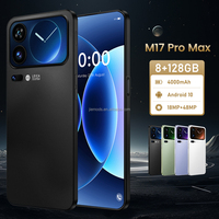 Venta al por Mayor de Teléfonos Inteligentes 5G Desbloqueados, Pantalla Táctil de 6.6 Pulgadas, Doble SIM, Teléfono Inteligente 5G M17, Teléfono Inteligente Android 5G
