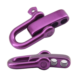 Boucles de <span class=keywords><strong>bracelet</strong></span> en <span class=keywords><strong>paracorde</strong></span>, boucle en U réglable, clip pour <span class=keywords><strong>bracelet</strong></span> de survie en plein air, sangle de poignet, manille en U - Product Image 5
