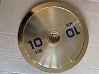 Poids de musculation en acier chromé avec logo personnalisé, 2,5 à 25 kg (2,5 à 55 lb), pour salle de sport