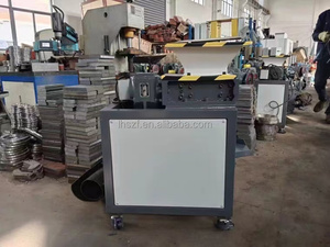 Broyeur mobile multifonction de petite taille, machine industrielle pour broyer le caoutchouc, le plastique, le <span class=keywords><strong>bois</strong></span>, les câbles, le carton, les déchets alimentaires, les documents - Product Image 5