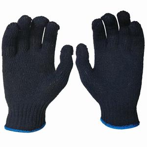 Guantes de punto de África Guante de algodón negro Guante de algodón mecánico automático Trabajo Precio barato Seguridad de construcción usable Luva Guanti - Product Image 1