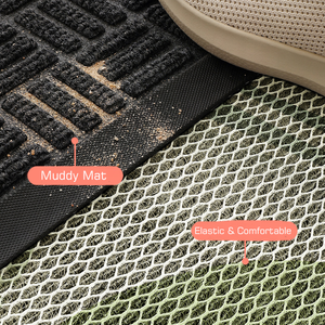 Vente en gros de <span class=keywords><strong>tapis</strong></span> de porte APT pour enlever les cendres <span class=keywords><strong>tapis</strong></span> d'<span class=keywords><strong>appartement</strong></span> absorbants paillassons colorés (CHAKME) - Product Image 5