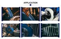 Meuleuse à vis sans fin simple concave roulement en acier machine plate cylindrique SG grain céramique vitrifié abrasif ensemencé gel meule