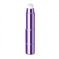 Stick de fond de teint 2-en-1 à changement de couleur, double embout, avec pinceau, crème de base pour le visage, correcteur hydratant, marque privée, 10g