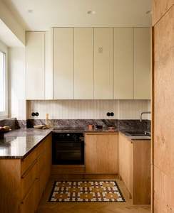 Ensembles de cuisine de luxe, meubles, armoires, prix bas, style minimaliste, armoires de cuisine modulaires laquées avec îlot - Product Image 5