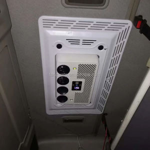 Unidad de aire acondicionado con control remoto inteligente, minicamión de techo de camión de 12 voltios, compresor de 24 voltios, con accesorios, OEM - Product Image 6