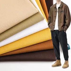 Factory Supply Custom Dyeing Color 100% Cotton TC 65/3516*12s 108*56 Twill Cotton Fabric For WorkwearJacket Coat
