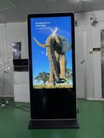 Harga Pabrik Tag Digital LCD 3D 4K Cerdas Layar Tampilan LCD Android 3D Mesin Iklan Digital Gratis