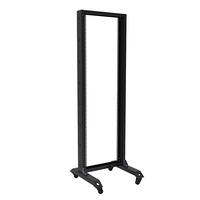 Rack ouvert 19 "2 poteaux avec roulettes