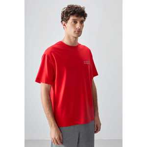 Camiseta Oversize Tommylife para Hombre, 100% Algodón, Estampada, Manga Corta, Corte Jersey - Product Image 3