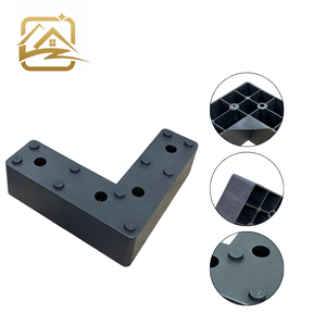Pieds de canapé en plastique à visser, pieds de meubles réglables pour armoires et meubles - Product Image 3