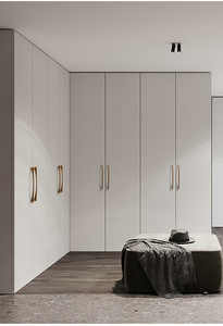 New Solid Modern Minimalist Cabinet Wardrobe Drawer Shoe Cabinet Furniture Hardware Pull Handle Wardrobe Aluminum Handle - Product Image 6