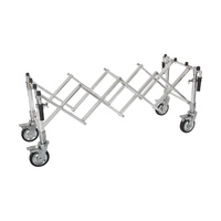 Carrito de Transporte Plegable de Aluminio para Ataúdes, para Iglesia, de Alta Calidad, Gran Venta 2025