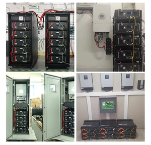Amosolar 51.2V 48V 100Ah 200Ah Pack de stockage d'énergie solaire au lithium Lifepo4 monté en rack pour la maison - Product Image 3