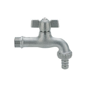 Raccord de tuyau en laiton nickelé antigel 1/2 po DN 10 PN 10 pour robinet de jardin - Product Image 1