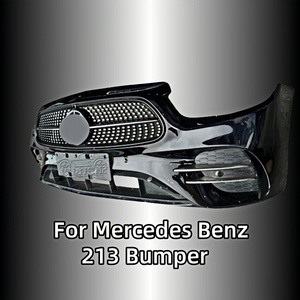 Pour <span class=keywords><strong>Mercedes</strong></span> Benz W213 Factory Fit pare-chocs avant mise à niveau haute qualité ABS carbone garde barre faciale pour E300 E400 AMG Style <span class=keywords><strong>luxe</strong></span> - Product Image 6