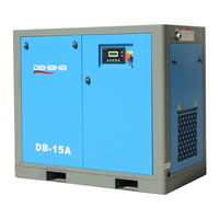 Compresseur d'air à vis DEHAHA à entraînement par courroie, économe en énergie, avec débit d'air stable, professionnel pour utilisation avec machine de sablage