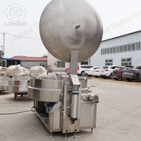 Cuiseur à vapeur à double enveloppe de 600 L avec mélangeur |   Marmite de cuisson inclinable pour la transformation de la graisse animale