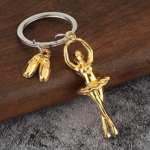 Llaveros de aleación con colgantes de zapatos, pequeños regalos de danza para entusiastas del <span class=keywords><strong>ballet</strong></span> - Product Image 3