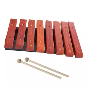 Xylophone en bois de rose à 8 tons, instrument de percussion pour bébé, vente en gros, produit très demandé - Product Image 2