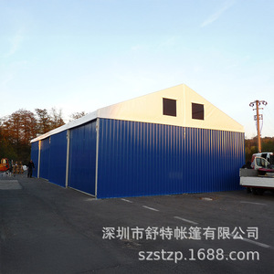Carpa de Almacenamiento Prefabricada Schutz, Estructura de Aleación de Aluminio, Lona de PVC, Uso en Almacenes al Aire Libre - Product Image 4