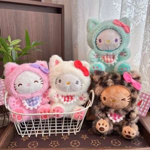 Al por mayor Nuevo Lindo Peluche de Gato Suave con Encanto, Colgante de Gato Hello Kitty y Llavero de Peluche KT - Product Image 2