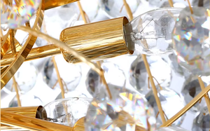 JYLIGHTING 金水晶吊灯照明工厂定制吊灯豪华30号客厅OEM现代风格 - Product Image 2