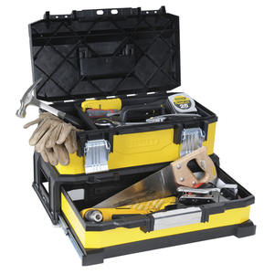 Caja de Herramientas de Plástico Stanley de 20 Pulgadas con Cajón, Almacenamiento con Cerradura para Herramientas y Equipos - Product Image 1