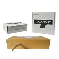 Boîtes d'emballage personnalisées en papier d'art gaufré recyclable pour vêtements et chaussettes, avec pelliculage brillant 1mm, tailles sur mesure pour vêtements et fourrures