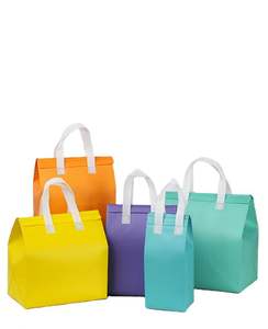 Bolsa Térmica Ecológica y Colorida para Almuerzo y Vino con Diseño de Dibujos Animados, Ideal para Entrega a Domicilio y Compras de Bebidas Frías - Product Image 1