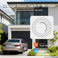 SIXWGH WiFi/Zigbee3.0 Modul Saklar Pintar Pembuka Pintu Garasi Kompatibel dengan Aplikasi Tuya Smart Life, Dapat Dikendalikan Jarak Jauh, Pengaturan Timer