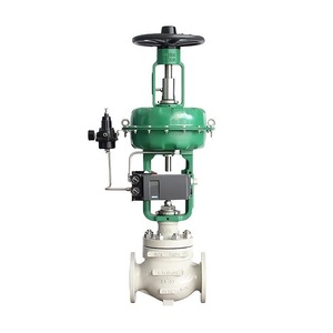 Vanne de régulation pneumatique à manchon Szspsk Zjhm 16C avec positionneur pour le contrôle de la vapeur de chaudière - Product Image 3