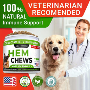 Golosinas de Cáñamo OEM, Masticables de Glucosamina para Perros, Suplemento para las Articulaciones de la Cadera, Aceite de Cáñamo con Proteína, Condroitina, MSM y Cúrcuma para la Movilidad y Energía - Product Image 5