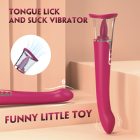 S-Hande Zungen-Leck-Vibrator Vibratoren für Frauen G-Punkt Klitoris Saugvibrator Klitorale Stimulation Vibrator für Damen